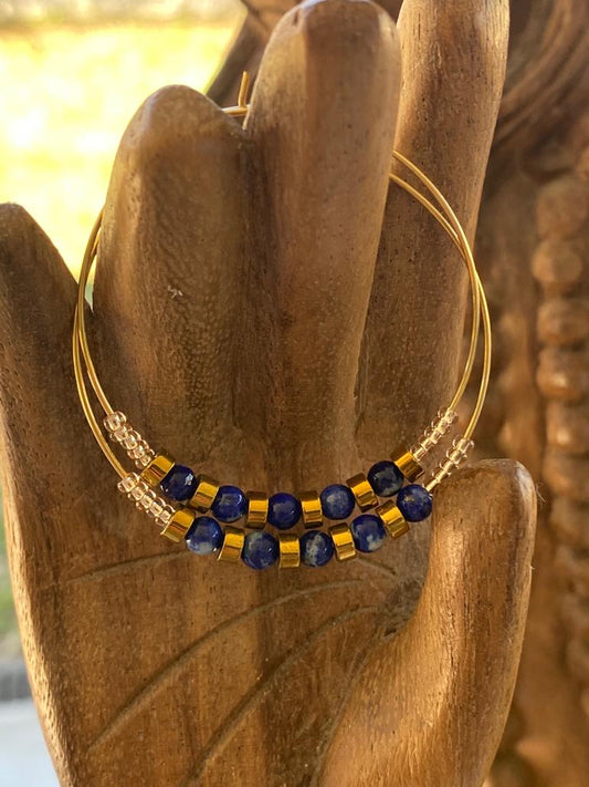 Créoles et Lapis Lazuli